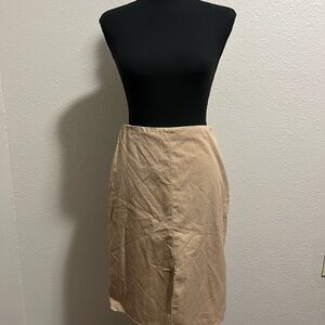 Banana Republic Tan Pencil Skirt